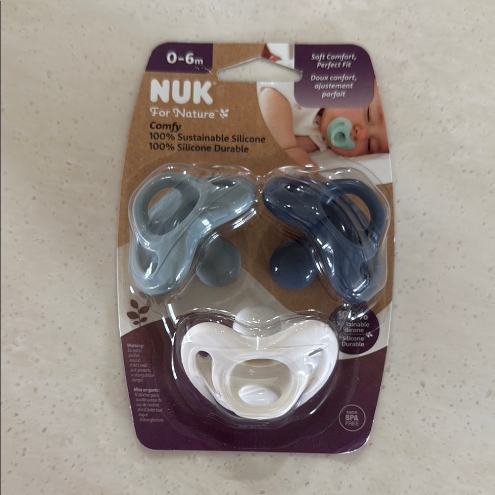 NUK Silicone Pacifiers Set